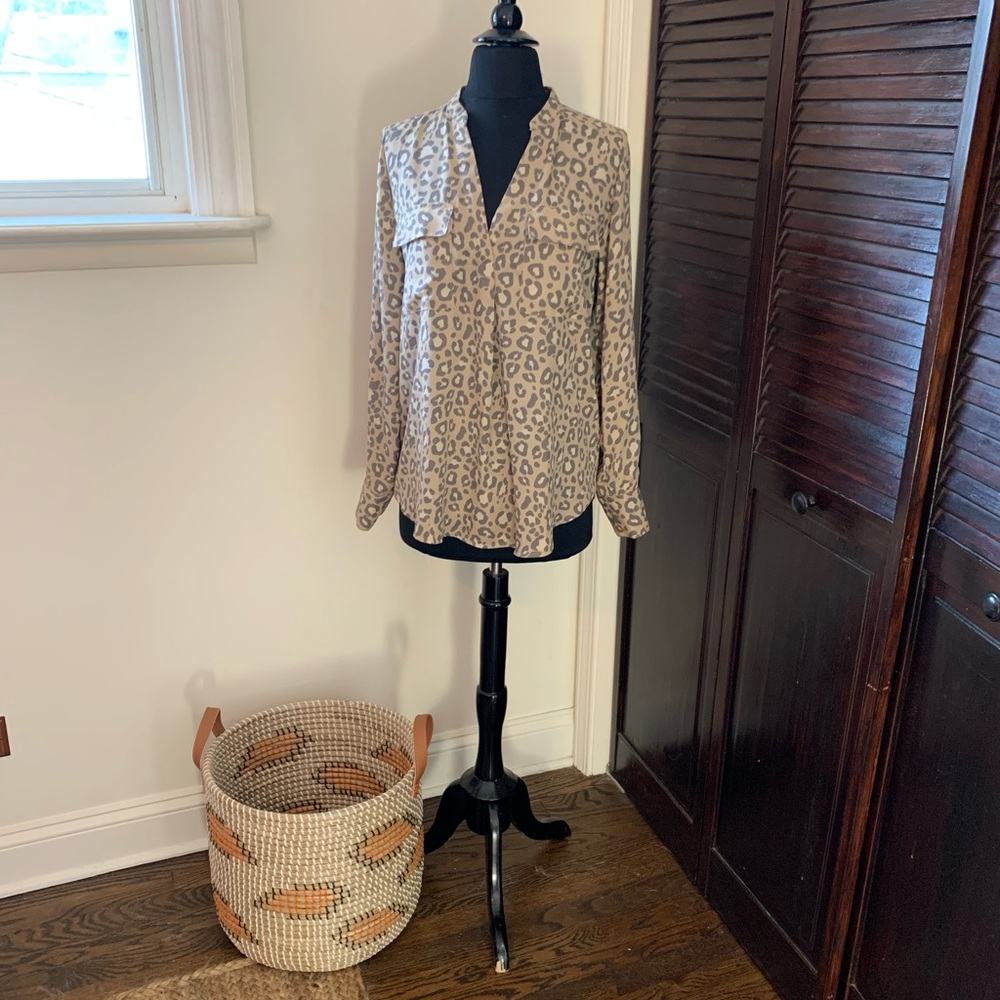 A New Day - Animal print top - Size Medium
